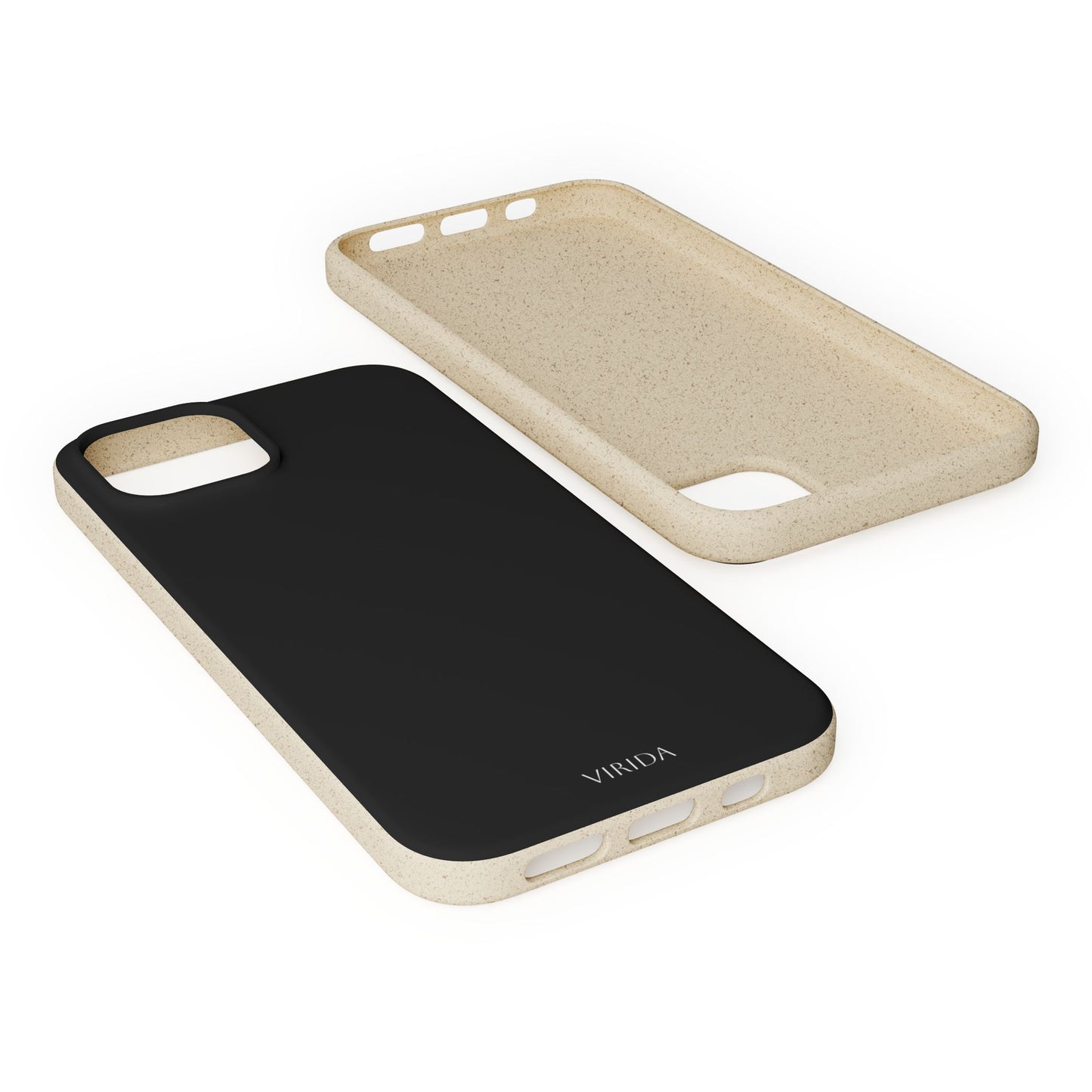 Biodegradable phone case - Intense Black
