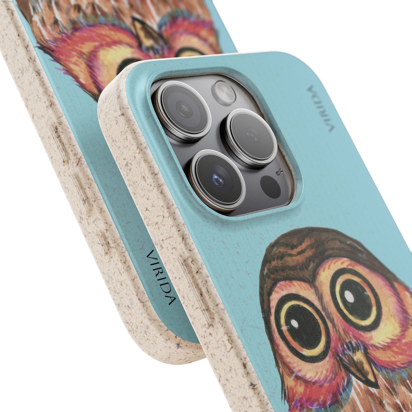 Biodegradable phone case - Owl