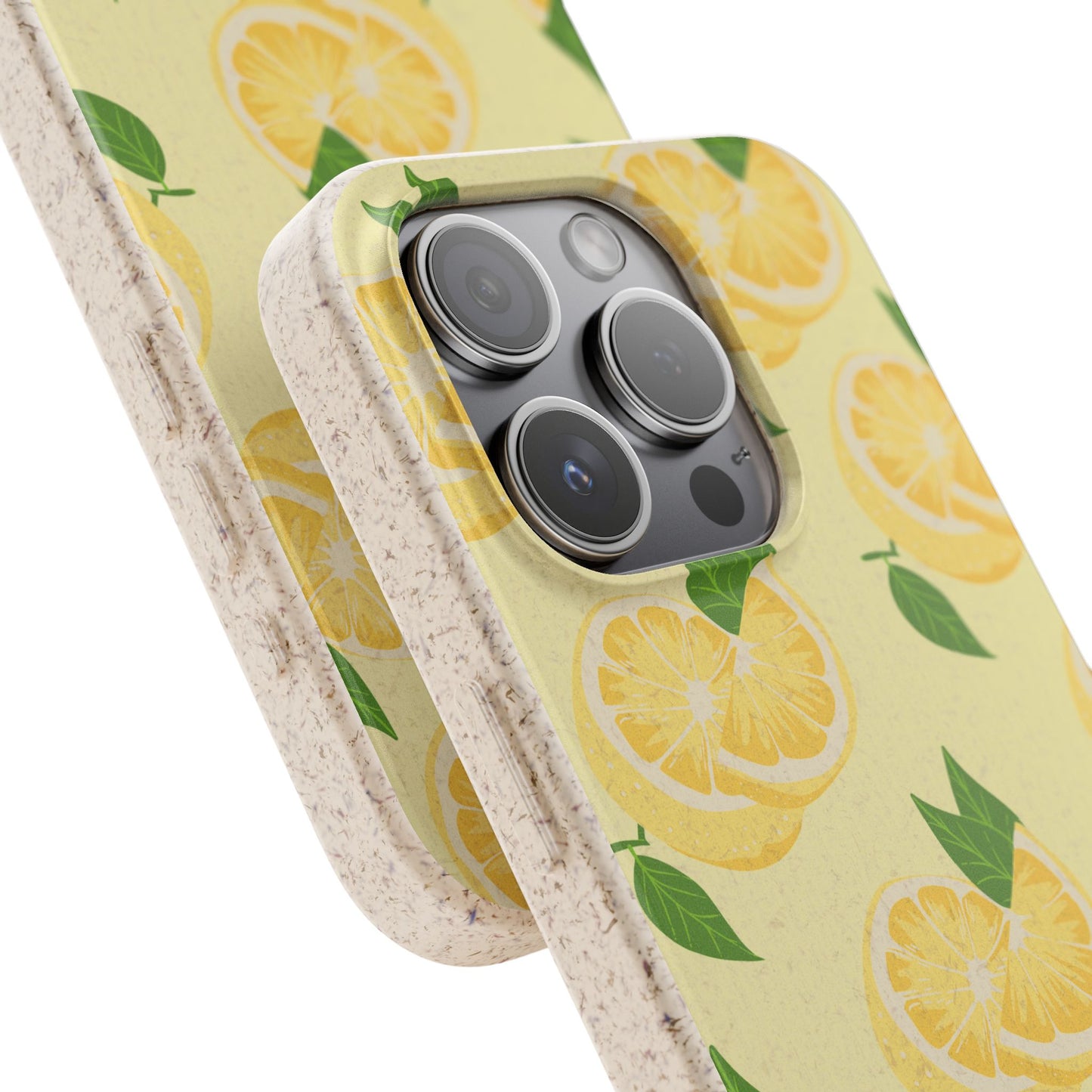 Biodegradable phone case - Lemon