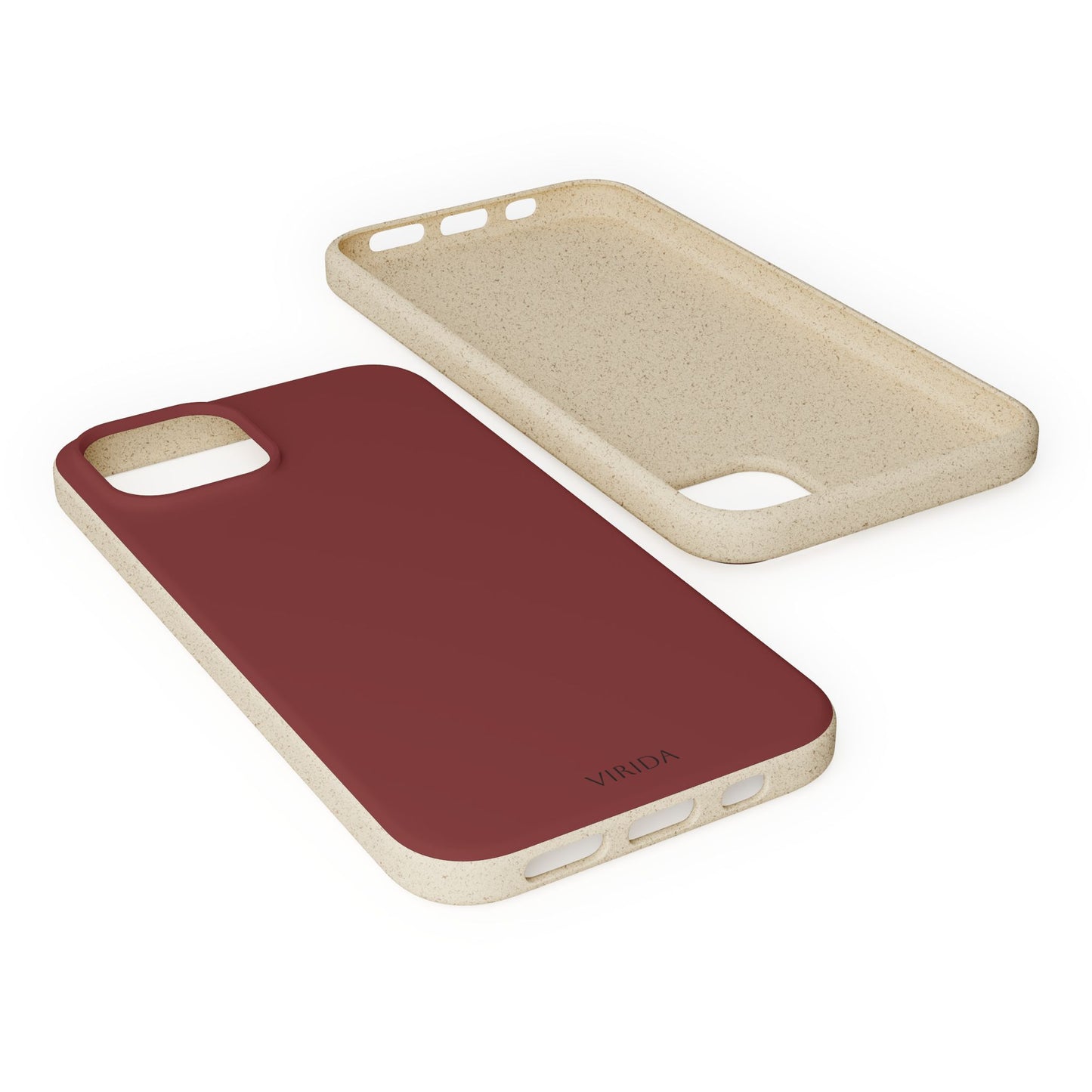Biodegradable phone case - Burgundy