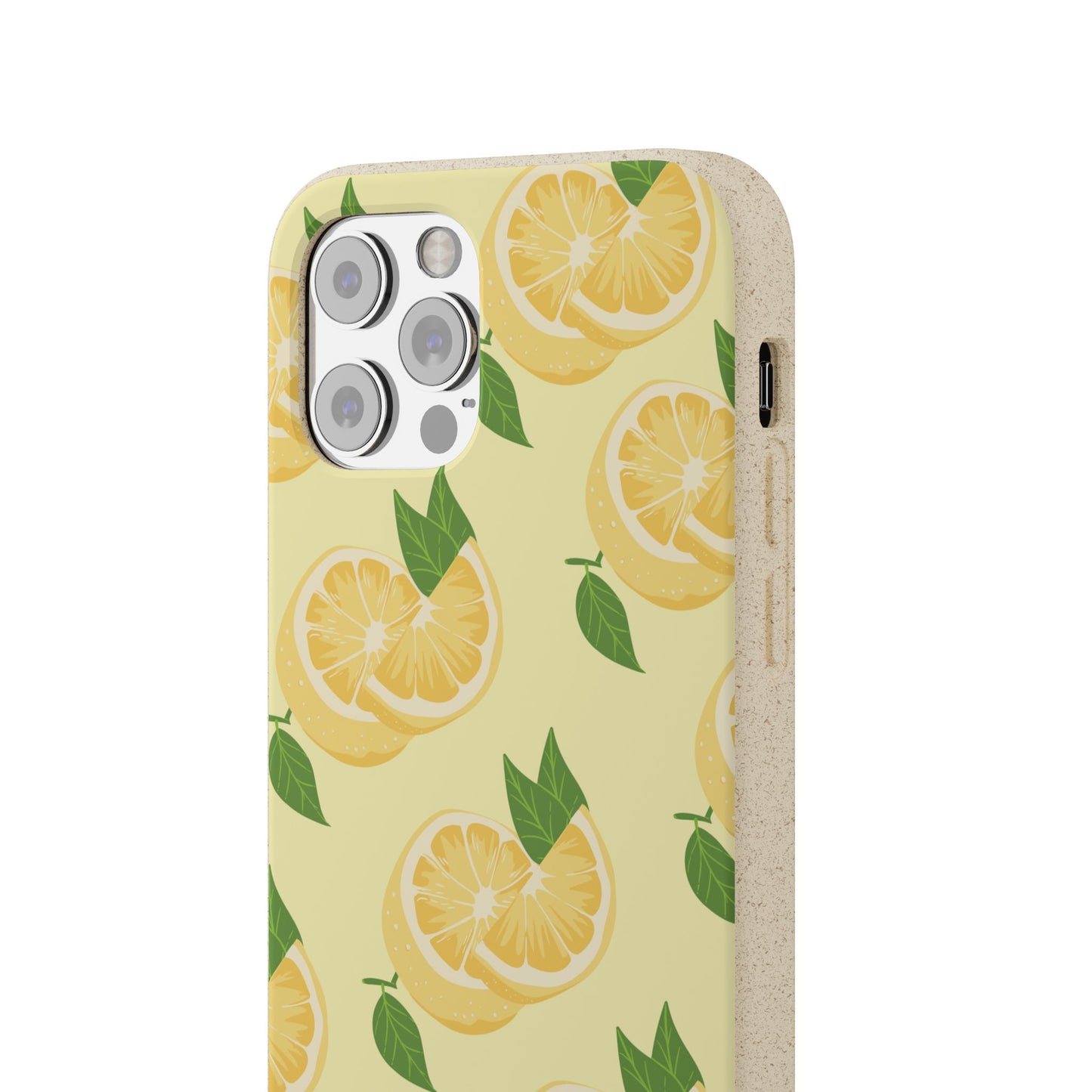 Biodegradable phone case - Lemon