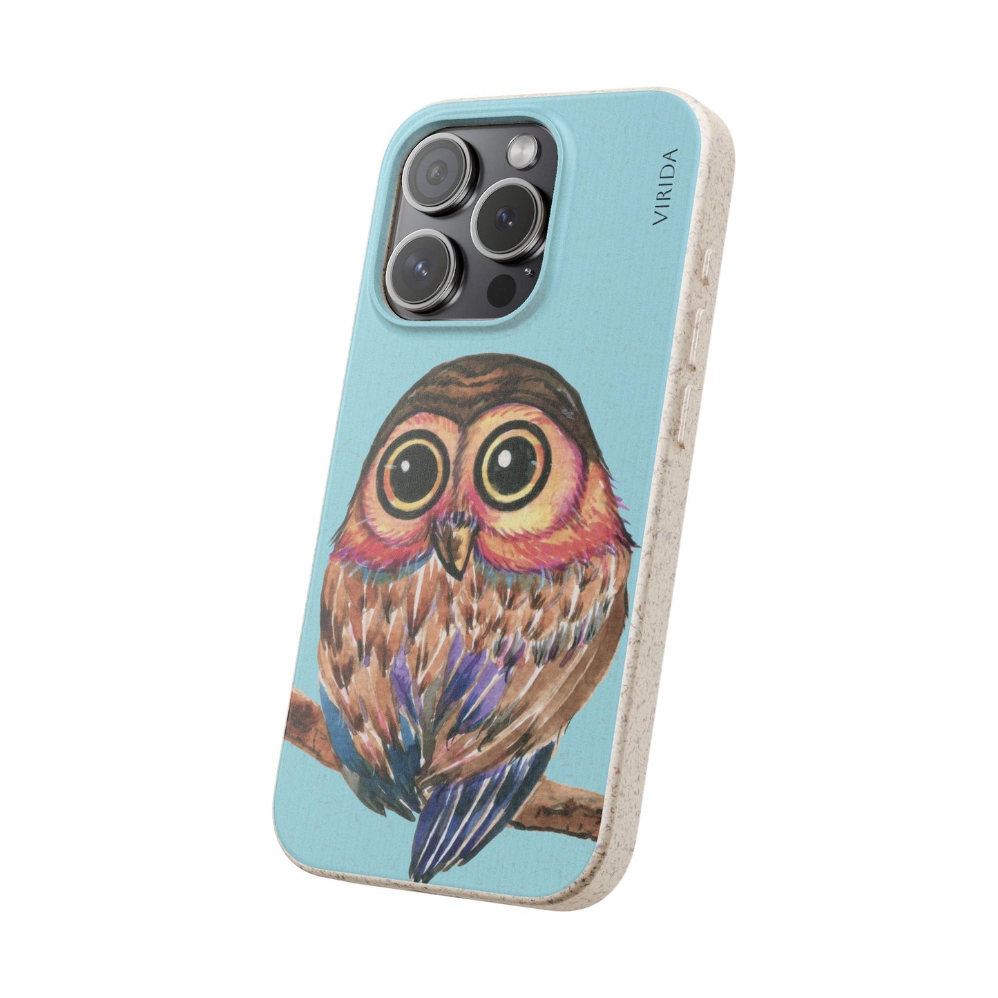 Biodegradable phone case - Owl