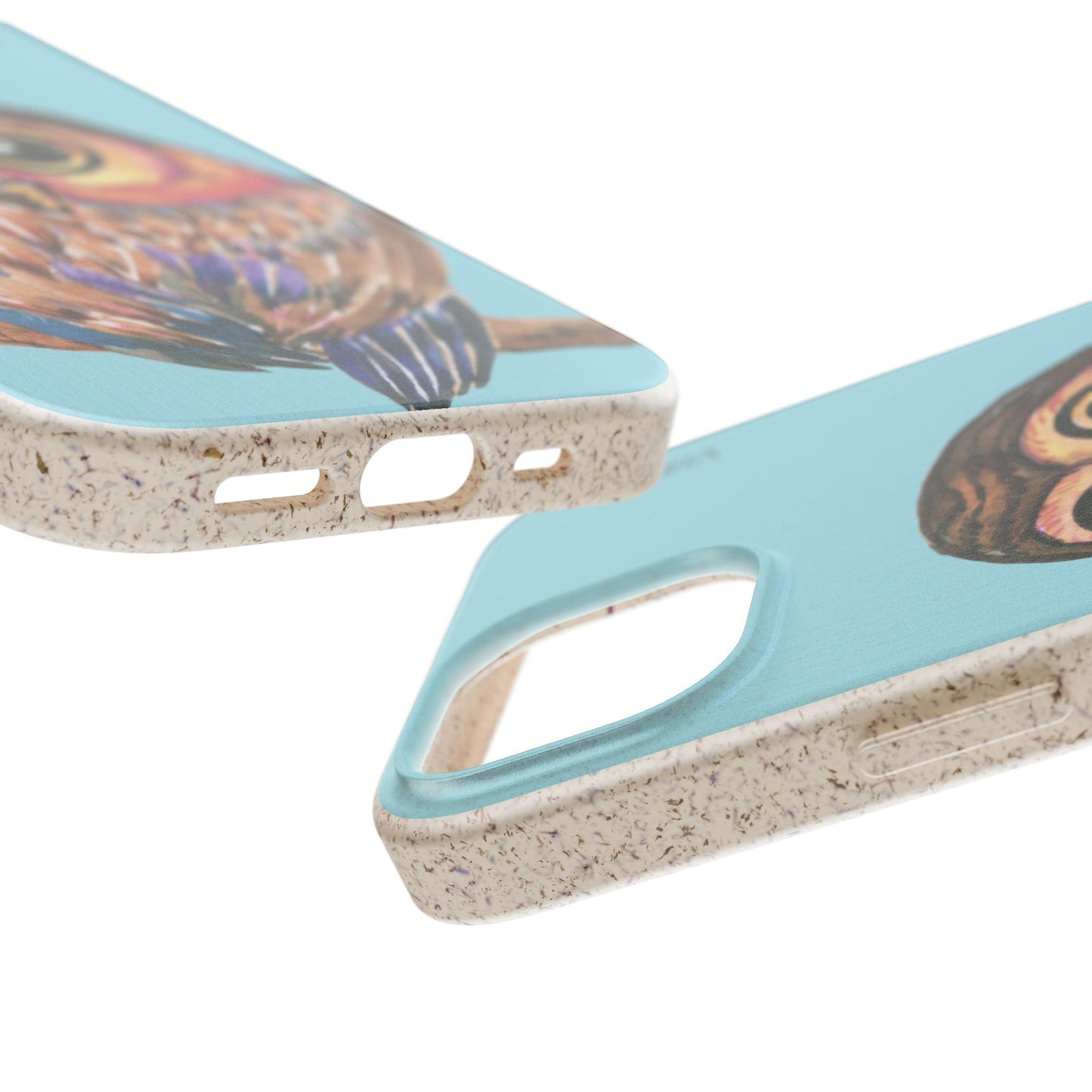 Biodegradable phone case - Owl