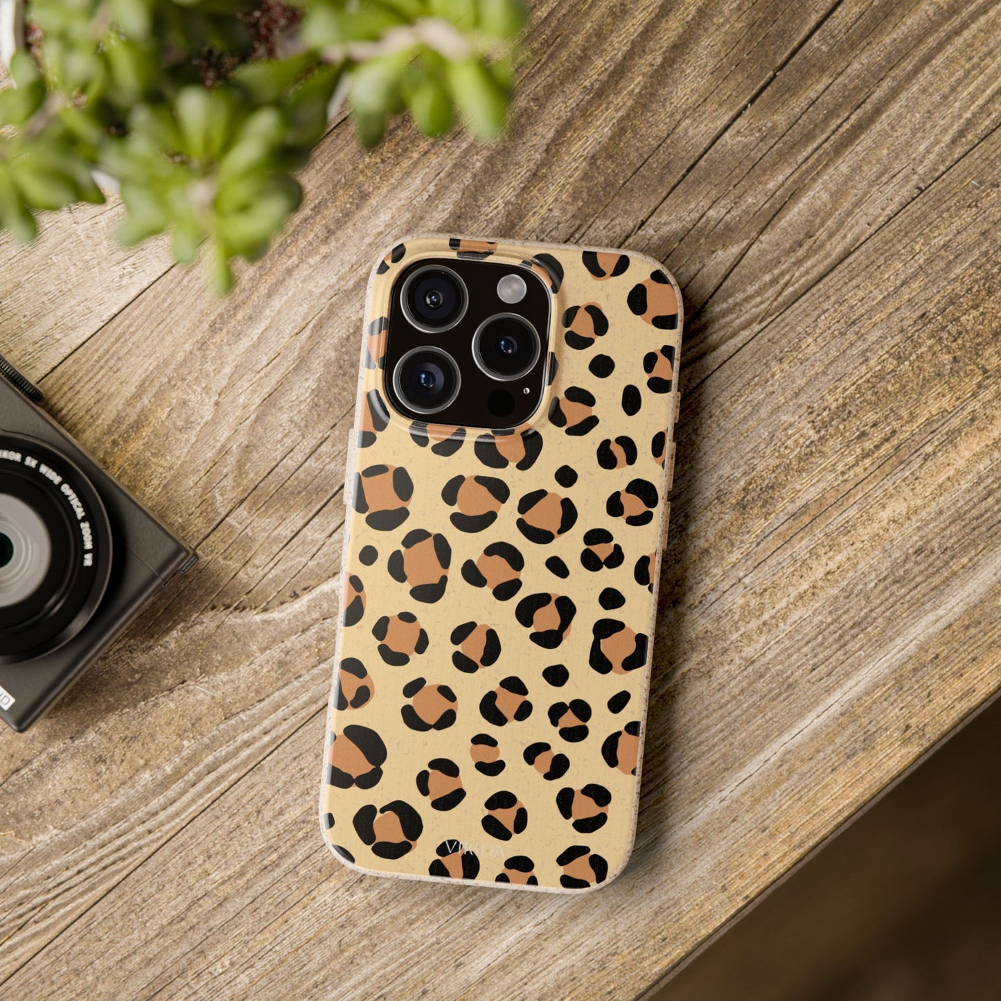 Biodegradable phone case - Leopard