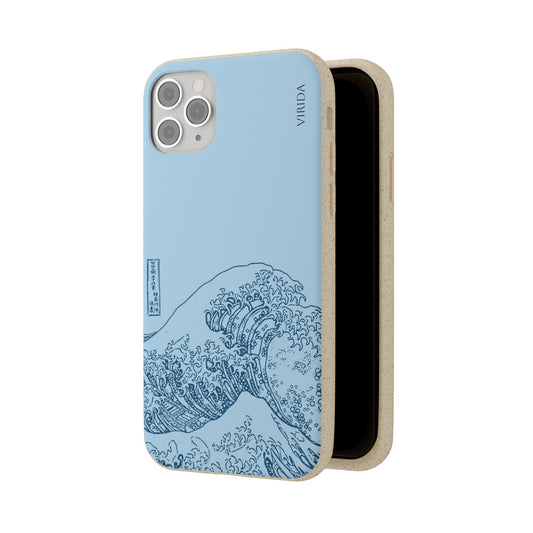 Biodegradable phone case - Hokusai