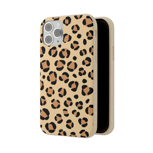 Biodegradable phone case - Leopard