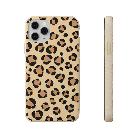 Biodegradable phone case - Leopard