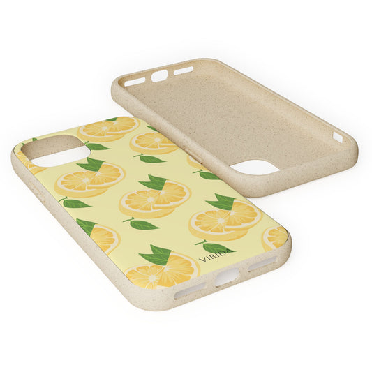 Biodegradable phone case - Lemon