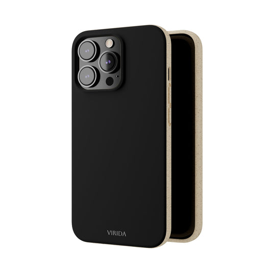 Biodegradable phone case  - Intense Black