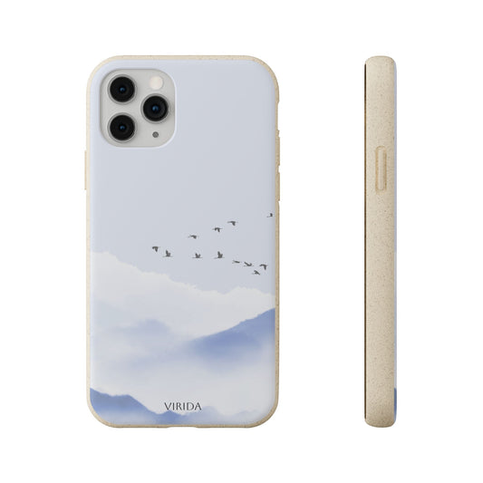 Biodegradable phone case  - Frosted Mountain