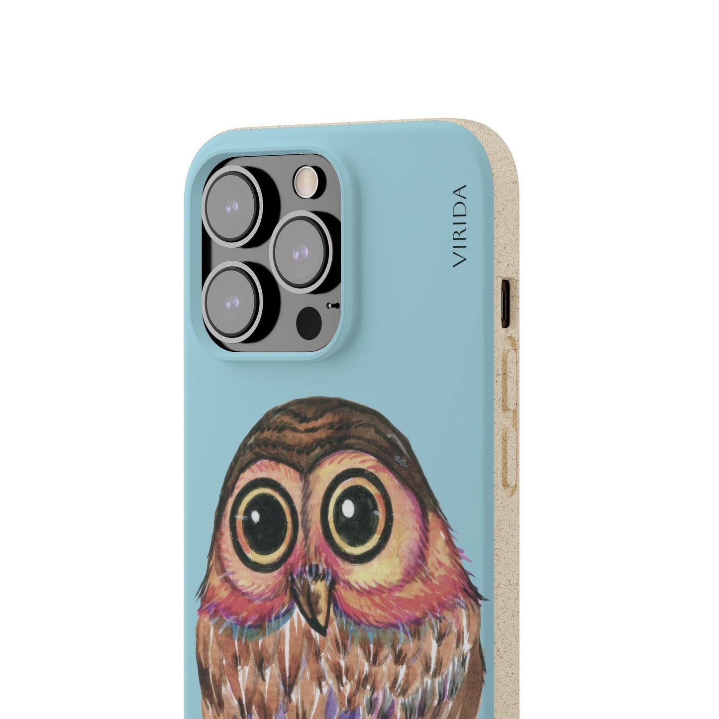 Biodegradable phone case - Owl