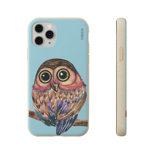 Biodegradable phone case - Owl