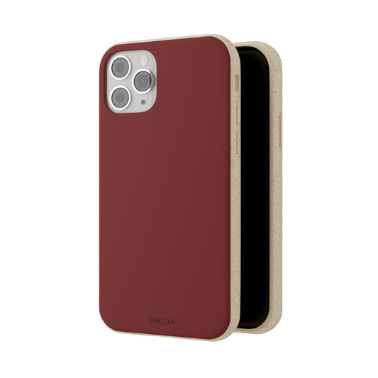 Biodegradable phone case - Burgundy