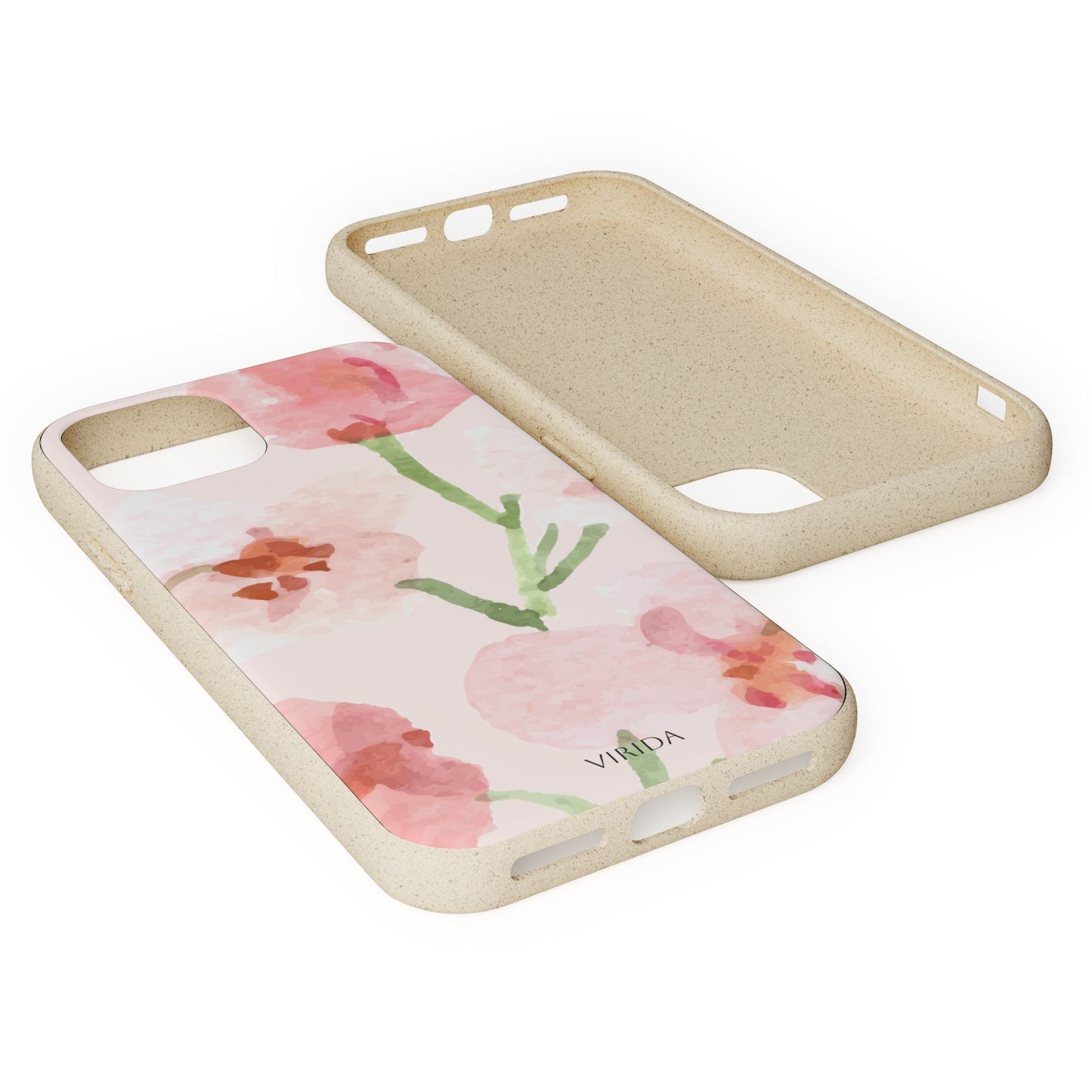 Biodegradable phone case - Pink Bouquet