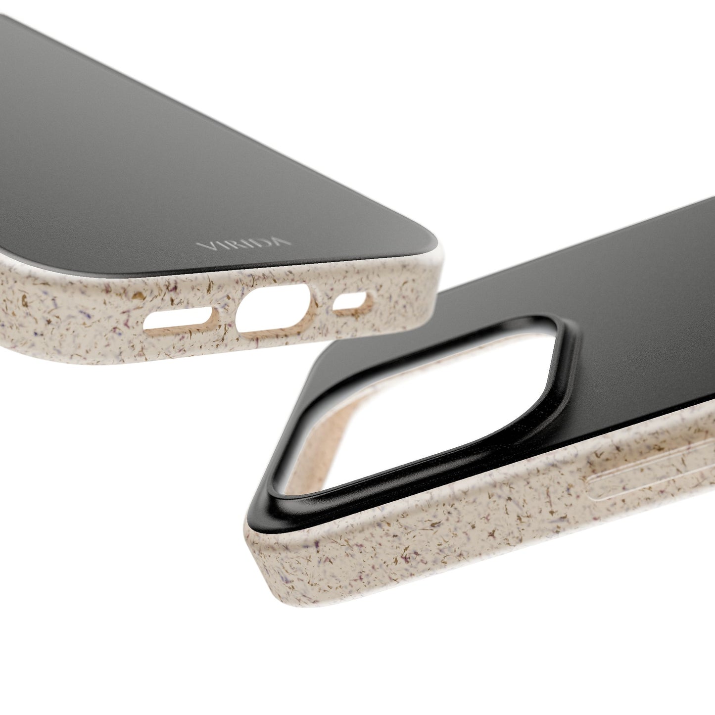Biodegradable phone case  - Intense Black