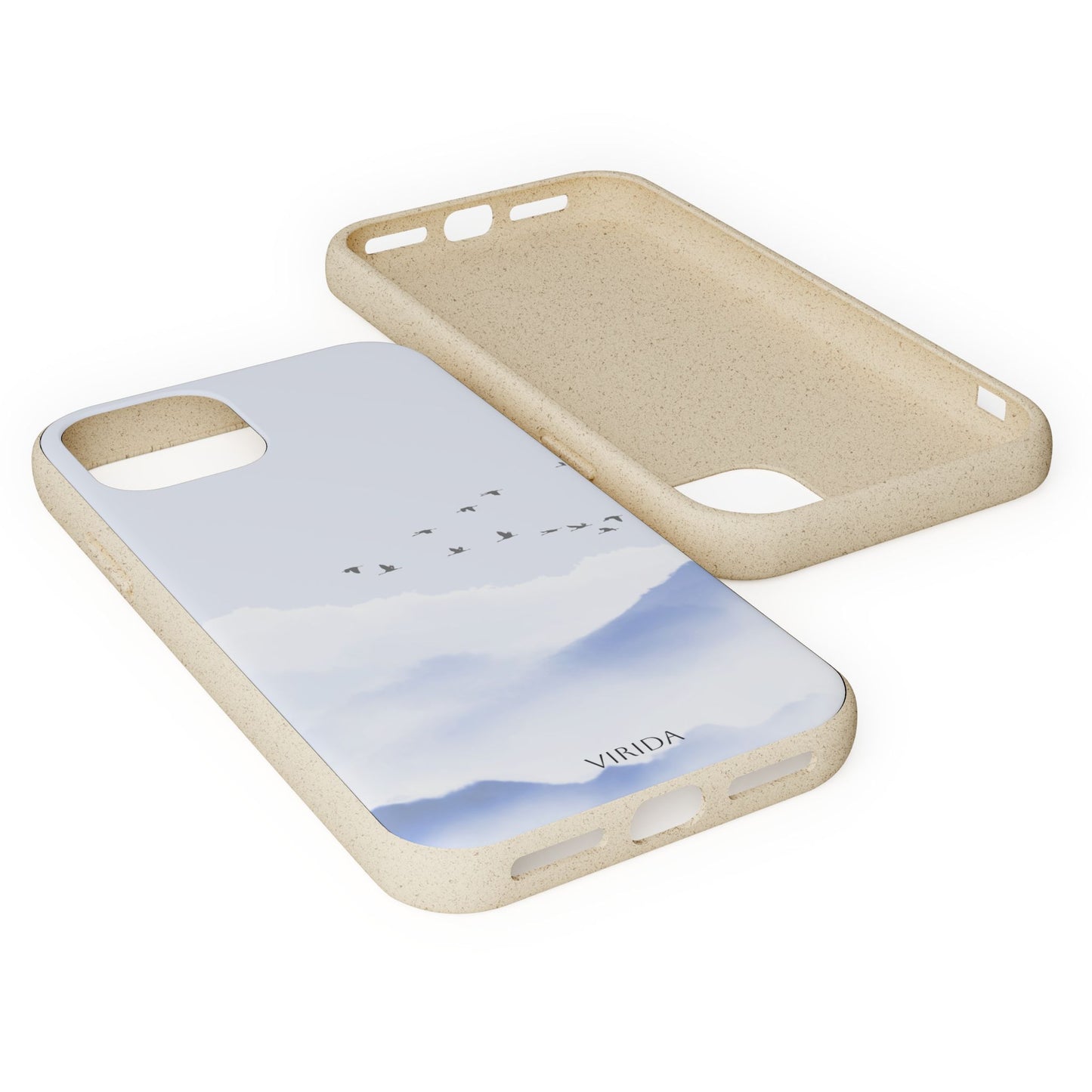 Biodegradable phone case  - Frosted Mountain