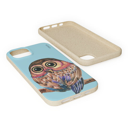 Biodegradable phone case - Owl