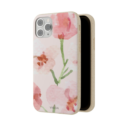 Biodegradable phone case - Pink Bouquet