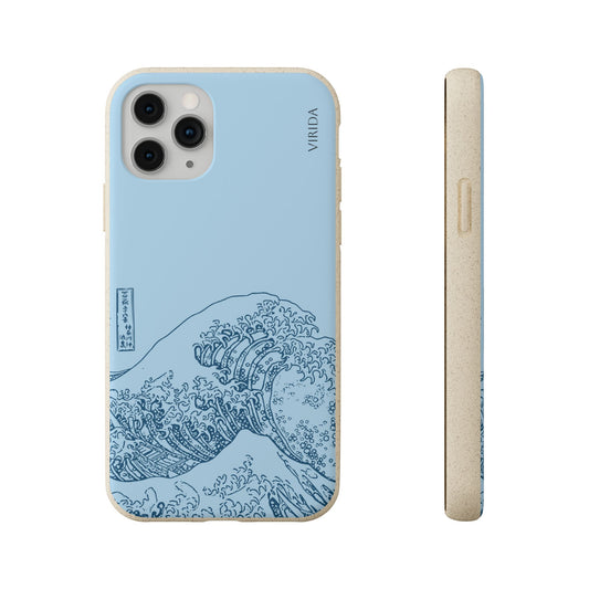 Biodegradable phone case - Hokusai