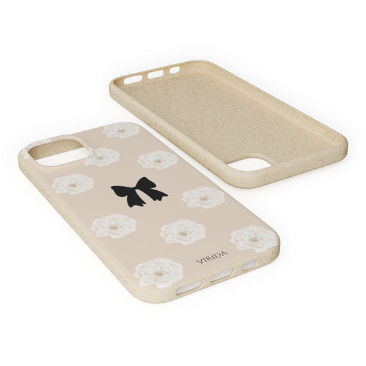Biodegradable phone case - Camellia