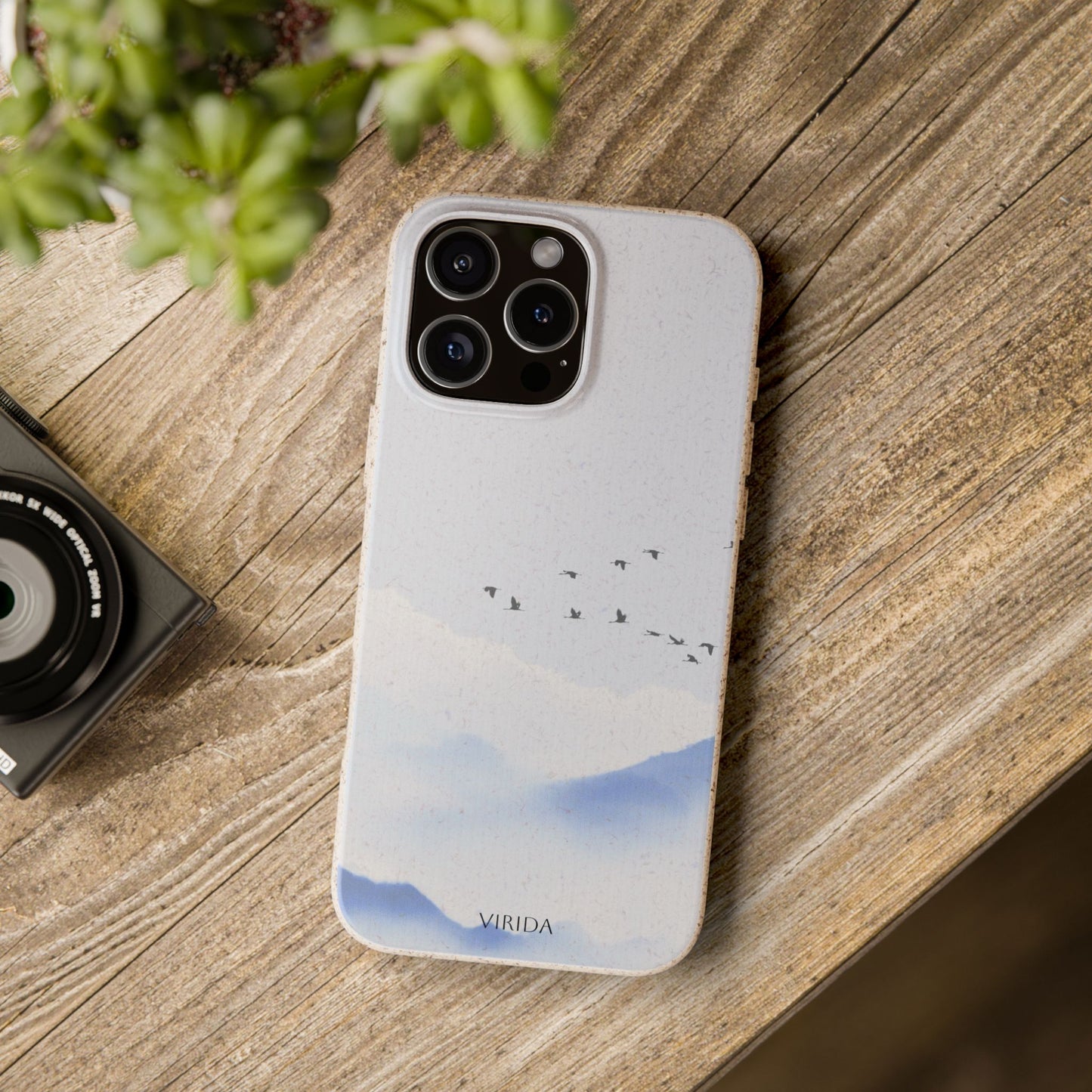 Biodegradable phone case  - Frosted Mountain